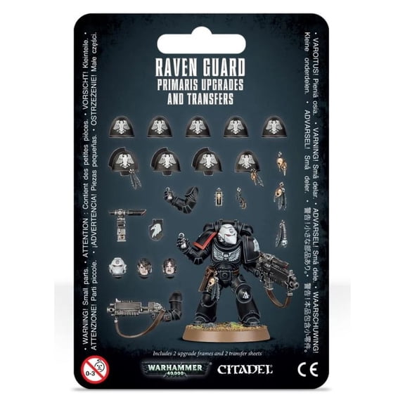 Games Workshop - Warhammer 40K - Space Marines - Raven Guard - Primaris Upgrades & Transfers