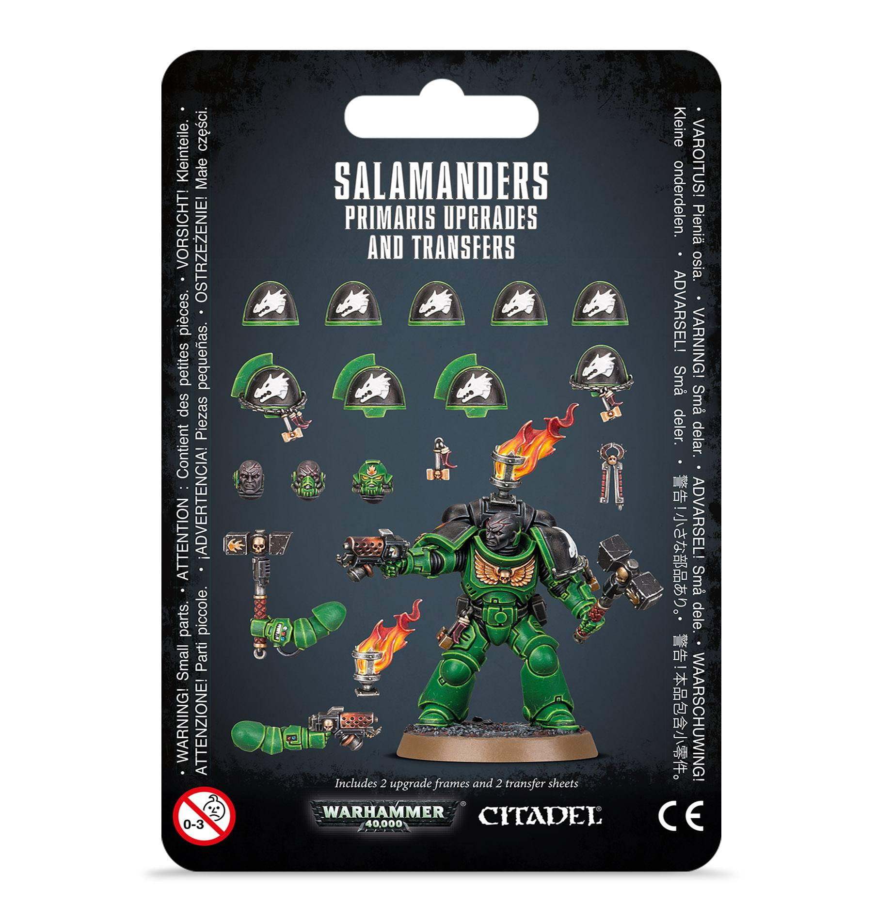 Games Workshop - Warhammer 40K - Salamanders - Primaris Upgrades