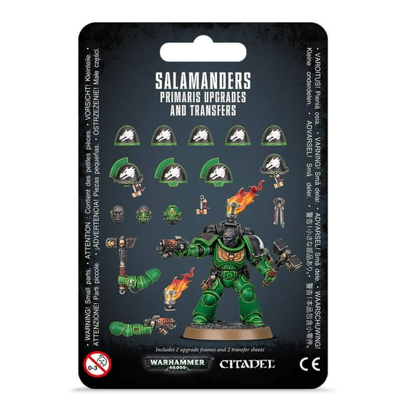 Games Workshop - Warhammer 40K - Salamanders - Primaris Upgrades and Transfers