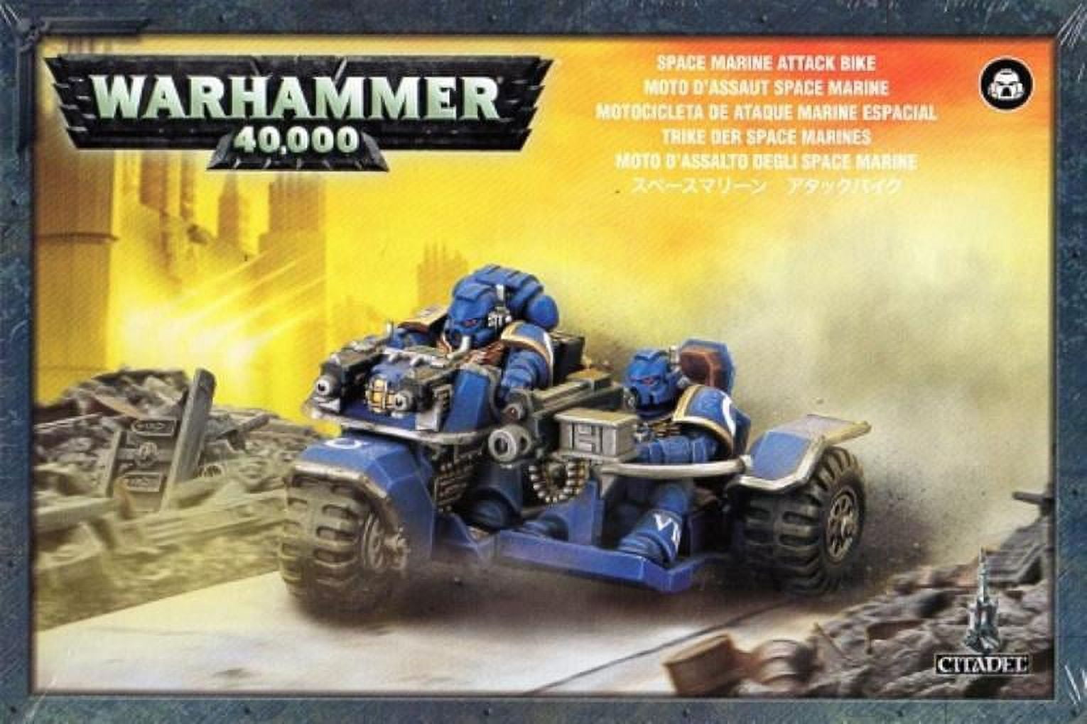 Games Workshop Warhammer 40k Space Marine Attack Bike