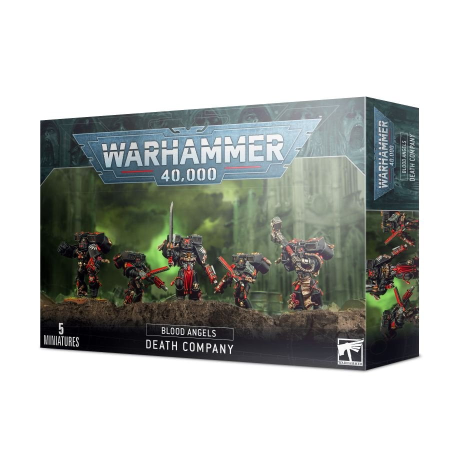 Games Workshop Warhammer 40k - Space Marines Blood Angels Death Company ...