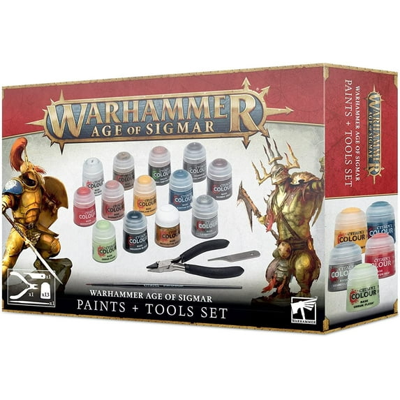Citadel Age of Sigmar Paints + Tools Set