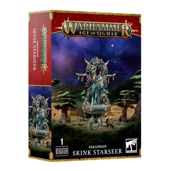Warhammer: Age of Sigmar Seraphon Skink Starseer