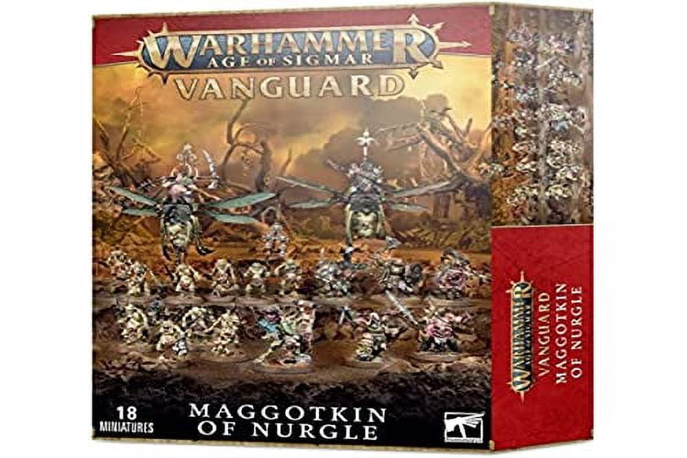 Games Workshop Warhammer Age Of Sigmar Vanguard Maggotkin Of Nurgle ...