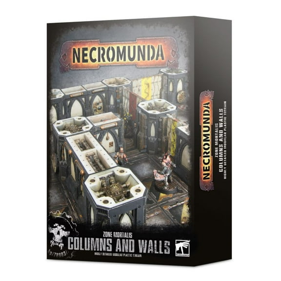 Games Workshop Warhammer Necromunda Zone Mortalis: Columns & Walls