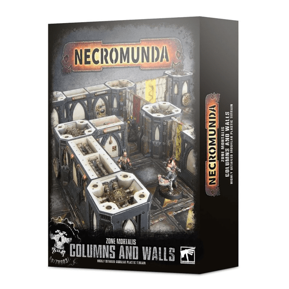 Games Workshop Warhammer Necromunda Zone Mortalis: Columns & Walls