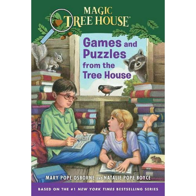 Games and Puzzles from the Tree House: Over 200 Challenges! -- Mary Pope Osborne