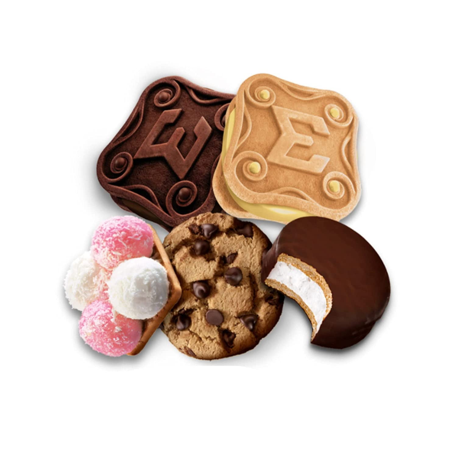 Gamesa Cookie Variety Pack (Emperador, Arcoiris, Chokis, Mamut) 40