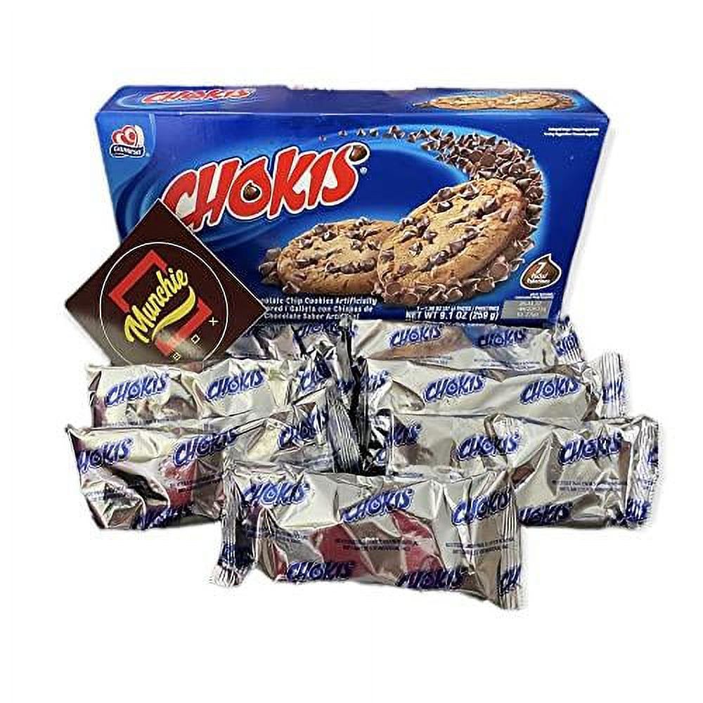 Gamesa Cookies Chokis Classic Chocolate Chip Cookies, 7 1.30 Oz