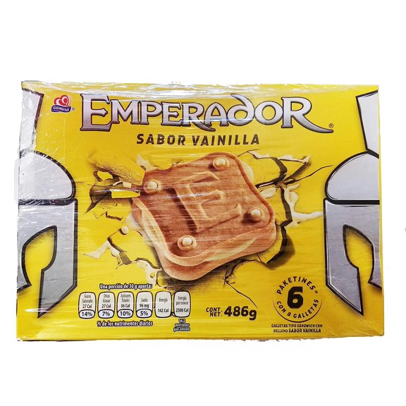 Gamesa Emperador Vanilla Sandwich Cookies