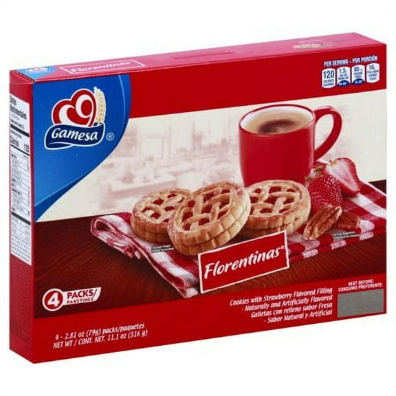 Gamesa Florentinas (Pack of 4)