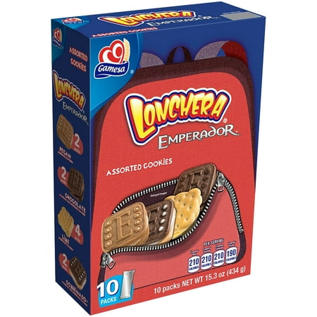 Gamesa Lonchera Emperador Assorted Cookies, 15.3 Oz.