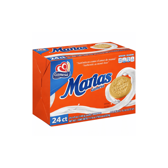 Gamesa Marias Cookies 4.9 oz (24 Count Case)
