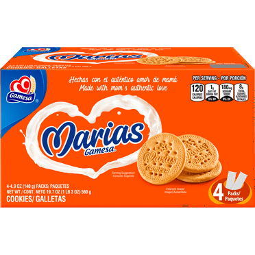 Gamesa Marias Cookies, 4.9 oz 4 Count