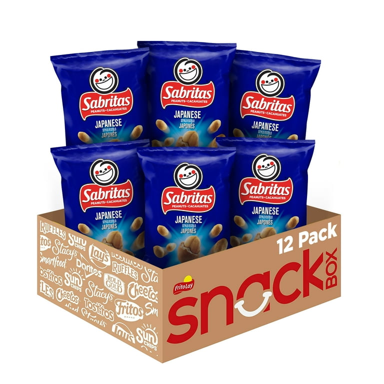 Gamesa Sabritas Grocery Nuts - Japanese-Style Peanuts, 7 oz, Pack