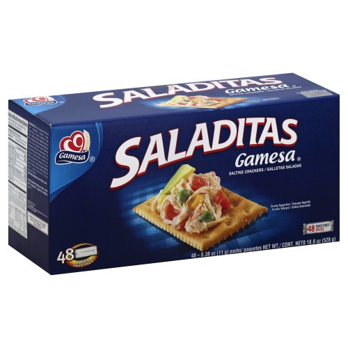 Gamesa Saladitas Saltine Crackers, 18.6 oz