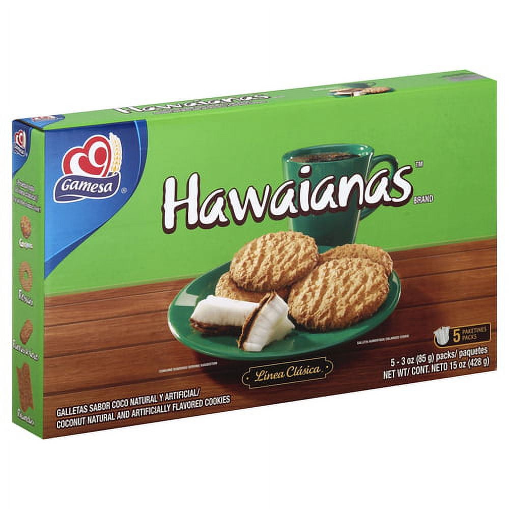 Gamesa hawaianas cookie 15oz - Walmart.com