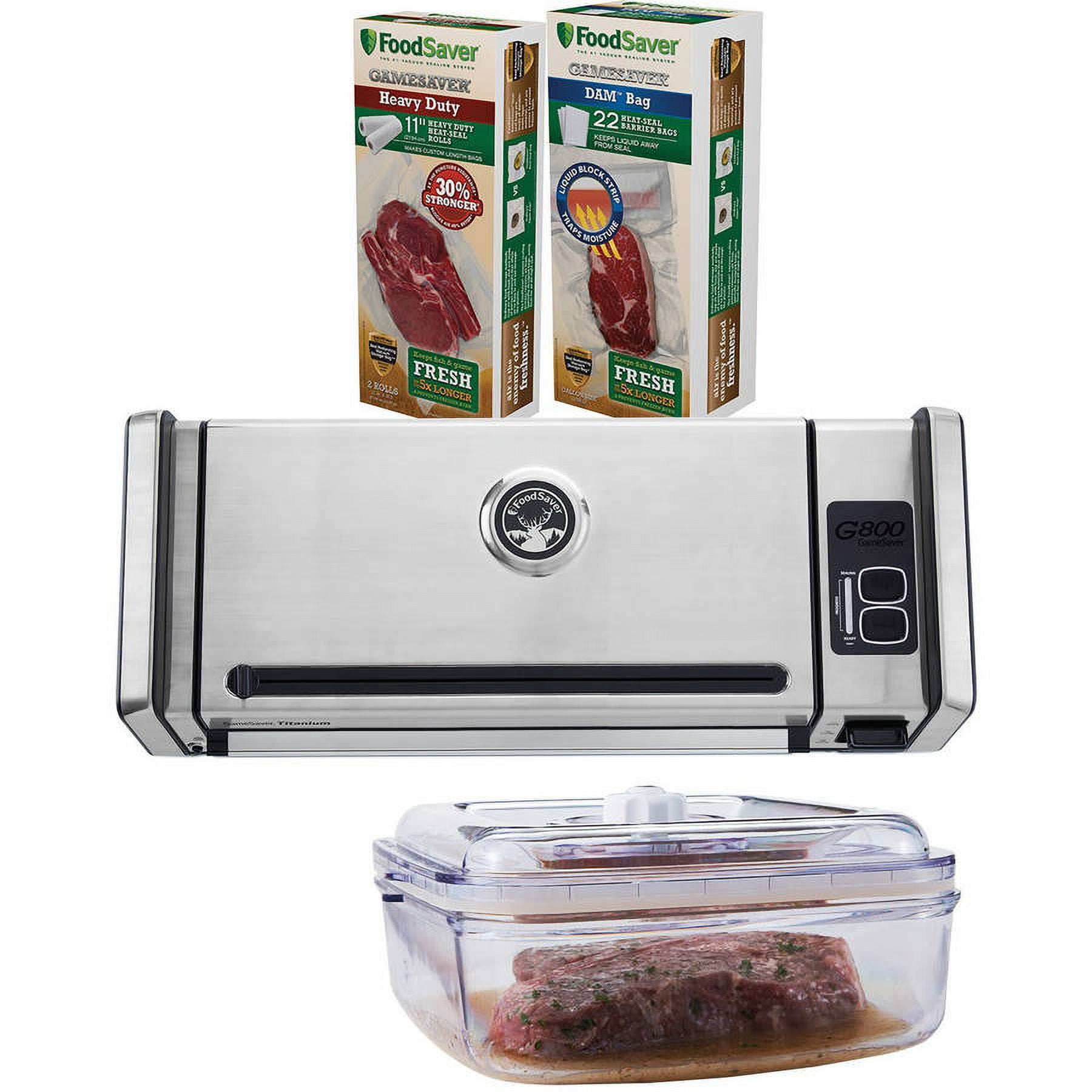 Gamesaver Vacuum Sealer Bundle