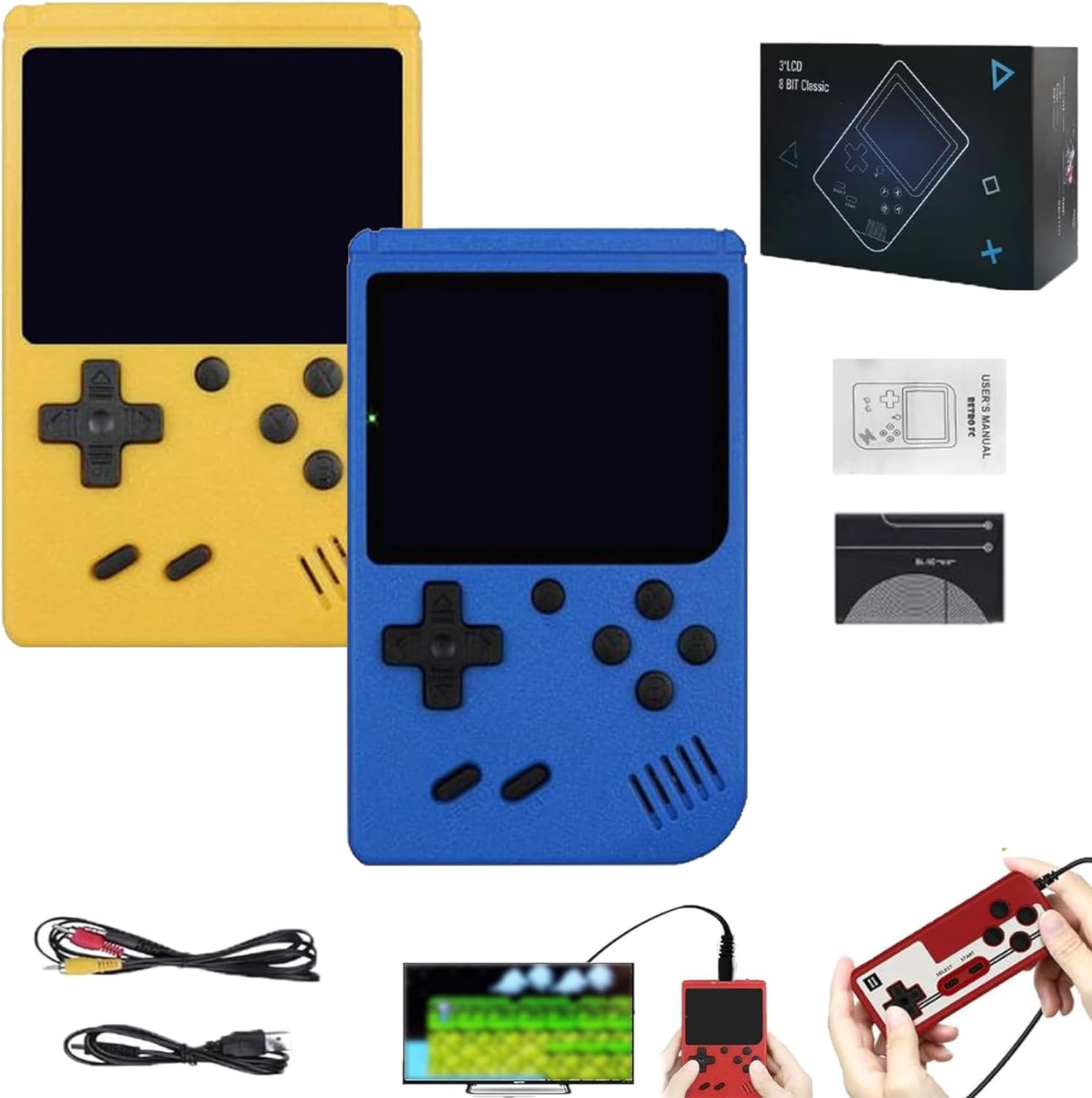 Gametendo Over 400 Classic Games Retro Handheld Gaming Console
