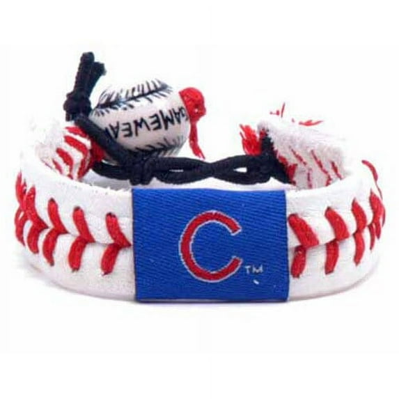 Gamewear Chicago Cubs Women's Baseball Bracelet - White - No Size