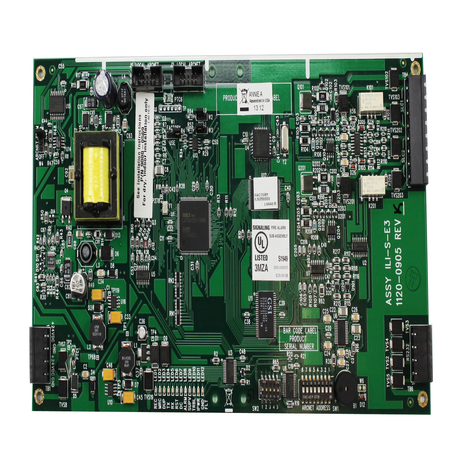 Gamewell-FCI IILI-S-E3 Intelligent Loop Interface Expansion Board ...