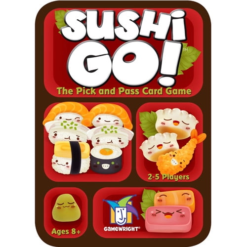 Gamewright Sushi Go, The Pick and Pass Card Game, Ages 8+