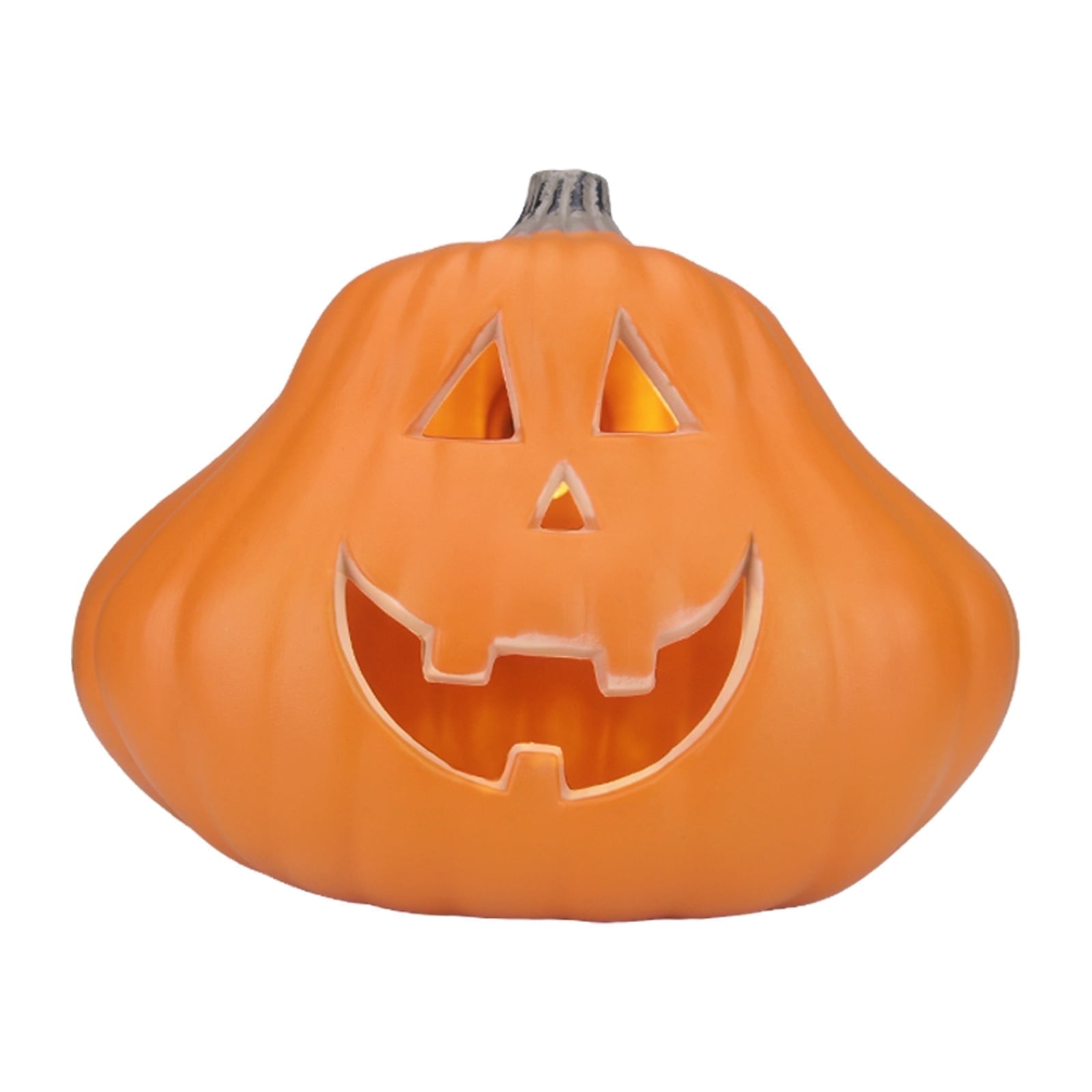 10x14in Halloween Pumpkin Lantern, Jack o Lanterns Light Up for Indoor ...
