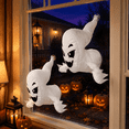 thumbnail image 1 of Gamexcel Halloween Window Crasher Ghosts, Angry Stuffed Flying Ghost Decorations with Suction Cups for Haunted House, 2 Pack, 1 of 7
