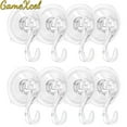 thumbnail image 1 of Gamexcel Heavy Duty Suction Cup Hooks Key Lock Waterproof Durable Hardware Hooks, 8 Piece, 1 of 8