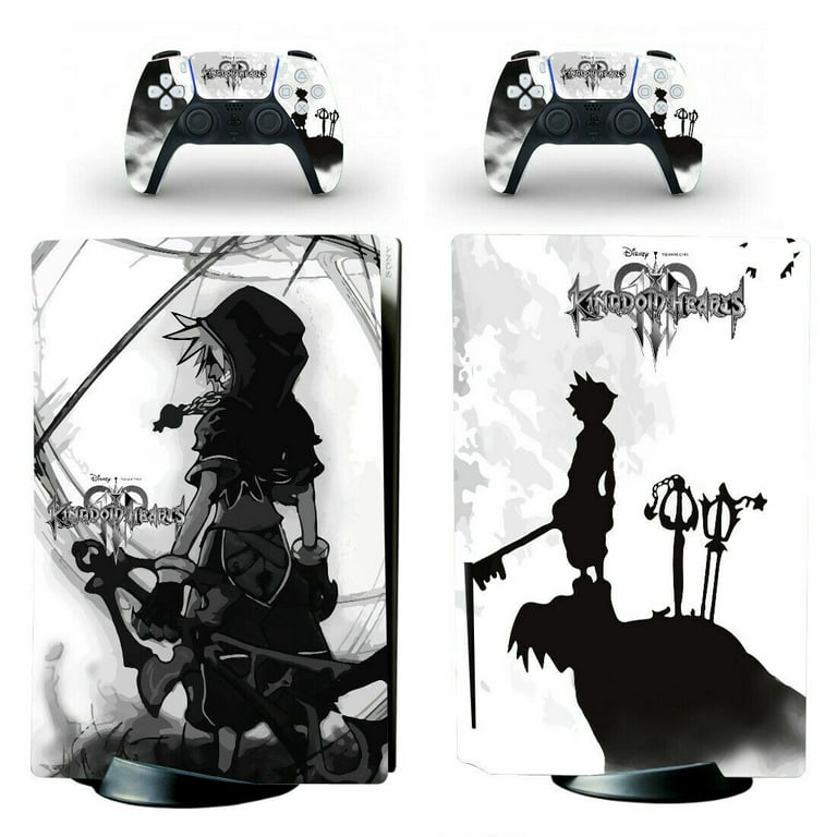 Playstation 5 PS5 Disk Console Skin Vinyl Cover Decal Stickers + 2  Controller Skins Set