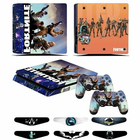 Gamexcel Vinyl Skin Cover Decal Protective Sticker Sony PS4 Console and 2 Dualshock Controllers
