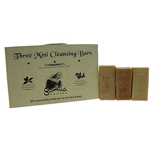 Gamila Secret Three Mini Cleansing Bars Set (Lavender Heaven Mini Bar ...