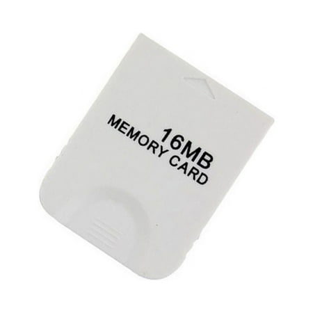 Pre-Owned Gamilys Replacement Black 16MB Memory Card for Ninendo Wii / GameCube
