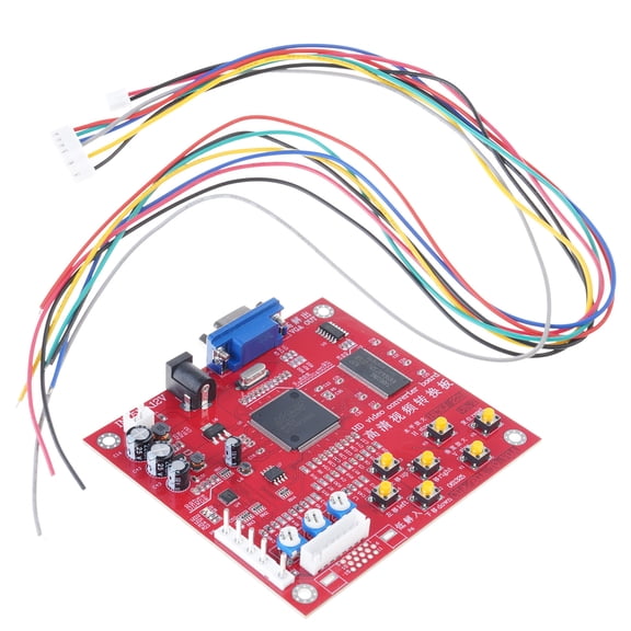 Gaming Accessories Console Video Game Converter Board Auto Scan Gaming Signals Game RGBS/CGA to VGA Converter