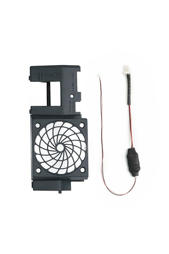 Gaming Accessories Fan Set for Fat SCPH-3XXXX SCPH-5XXXX Mute Fan Bracket with Cooling Fan Replacement