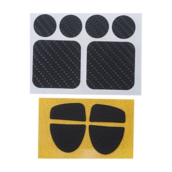 Gaming Accessories Protector Stickers For Steam Controller 2 Carbon Fiber Decal Stickers For Touchpad Button Protections