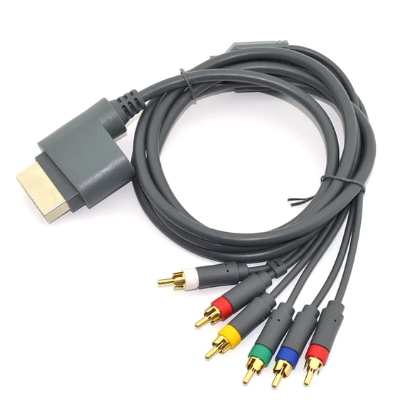 Gaming Accessories for 360 Game Console HDTV Component Composite Cable 180cm AV Video Cable Cord Wire
