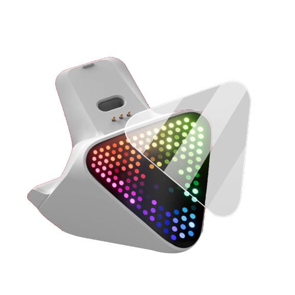 Gaming Accessories for 5 Controller/Charging Dock Protective Film Easy Installation Clear Protector Film