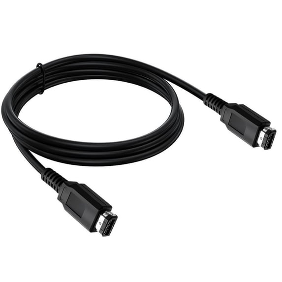 Gaming Accessory Two 2 Player Link Cable With Reinforced Connector For Stable 2 Player Playing Experience