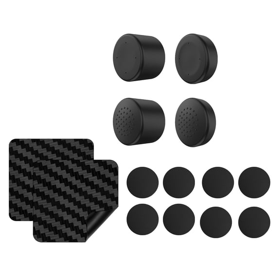 Gaming Accessory for Controller Button Caps Touchpad Stickers Replacement Protective Cap with Back Button Pad
