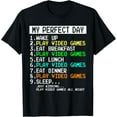 thumbnail image 1 of Gaming Apparel - Gamer Gifts for Teen Boys & Men Short Sleeve T-ShirtMen and women, Black T-shirt, size: Extra large, 1 of 4