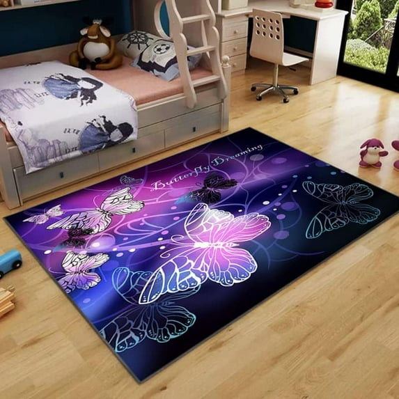 Gaming Area Rugs Gamer Player Rug for Boys Room Decor Teens 3D Video Game Controller Room Mat Carpet Decor for Bedroom Living Room Playroom Carpet Green (59"x39")