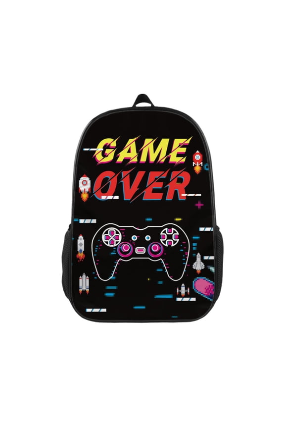 Gaming Backpack 17 inch Cartoon Gaming Backpack Large Capacity