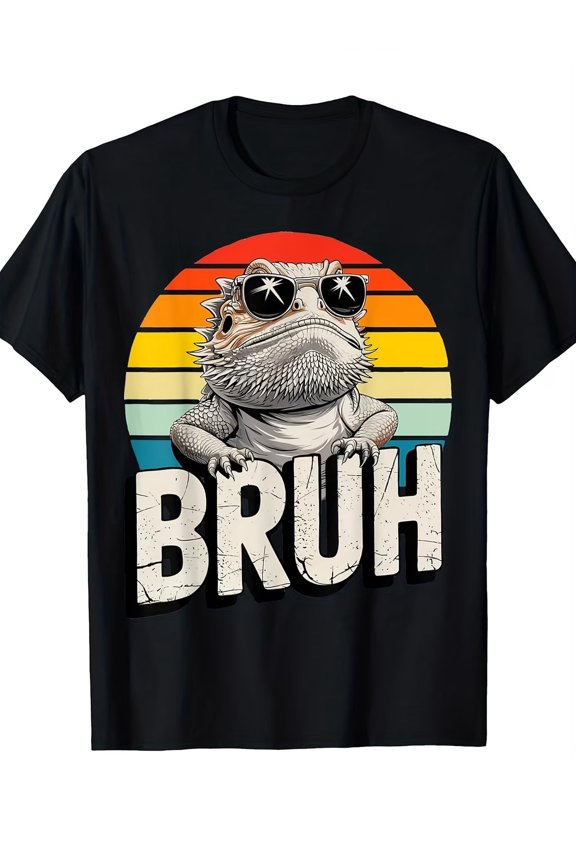 Gaming Bearded Dragon Graphic T-Shirt