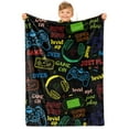 thumbnail image 1 of Gaming Blanket for Boys, Video Gaming Blanket, Super Soft Fleece Gaming Blanket for Teenage, Boys, Men, Gaming Blanket for Boys Men Son Birthday & Gaming Theme Party Gifts 30"X 40", 1 of 7
