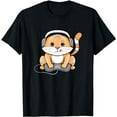 thumbnail image 1 of Gaming Cat Lover Funny Gamer Gift for Video Game Player T-Shirt, 1 of 3