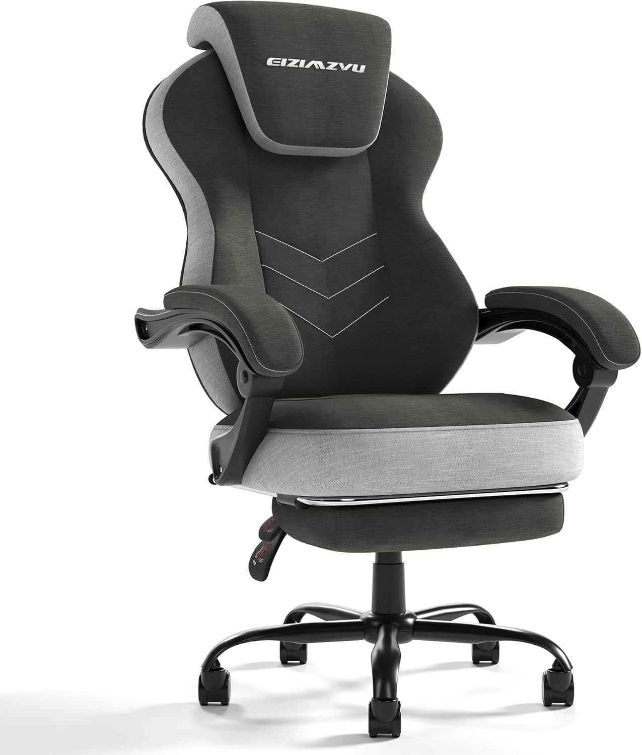 Gaming Chair, Adjustable Headrests Computer Office Chair, Linkage
