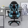 thumbnail image 1 of Gaming Chair, Adjustable Swivel Task Chair, Ergonomic Computer Chair For Playing Computer Games, Watching TV, 1 of 17
