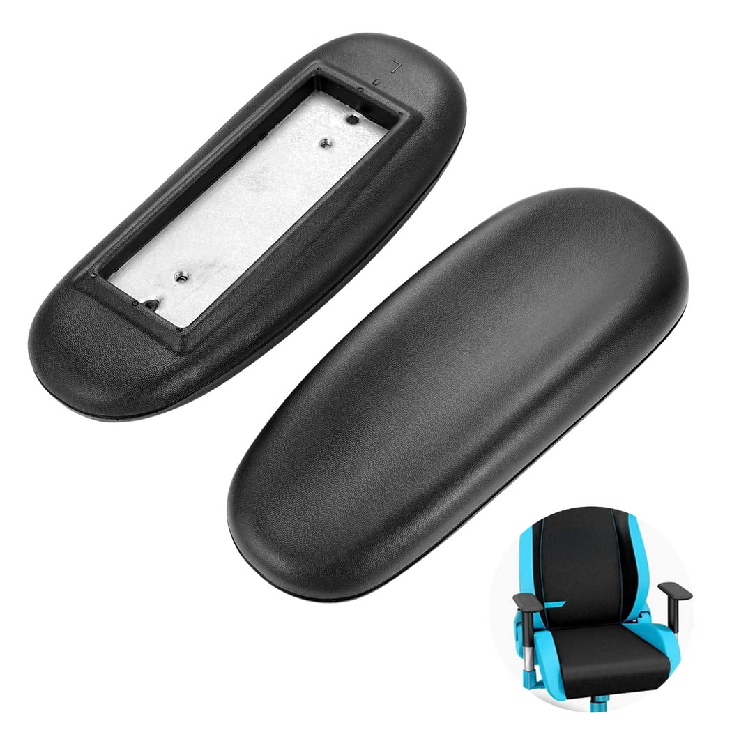 Gaming Chair Armrest Replacements, 2pcs Universal 4" Mounting Hole PU