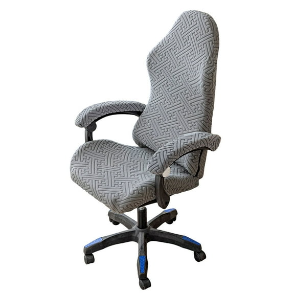 Gaming Chair Covers (No Chair),Office Computer Chair Cover,Jacquard Stretch Prevent Cat Scratching Computer Chair Slipcovers,for Gamer Computer Chair Replacement Protector Cover